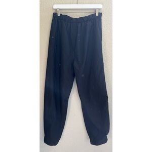 REI Black Nylon and Polyester Drawstring Pants Size Large